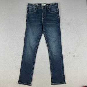Lucky Brand Womens Authentic Skinny Stretch Jeans Dark Wash Indigo Size 20 32x31